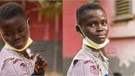 17-year-old orphan who sells 'pure' water defies all odds as she returns to school with her 10-month-old son