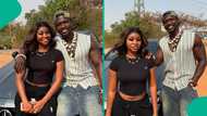 After VDM takes Jojo of Lele out, she blushes for him: "I'm in love with him, He's too fine"