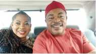 Lucky man: Sweet reactions as comic actor Victor Osuagwu shows off pretty wife on 31st wedding anniversary