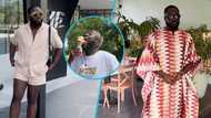 Ghanaian TikToker, Wesley Kesse, causes confusion as he steps out in kente dress and earrings