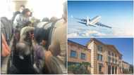 Powerful moment 200-level medical students quickly save a woman's life during flight, many praise them