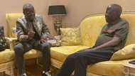 Lagos state governor Babajide Sanwo-Olu visits Tinubu in London