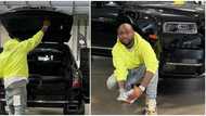 E still dey shark am: 5 times Davido has stepped out in his N240 million Rolls Royce Cullinan