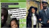 Both of them dey lie: Reactions as Khafi's husband and baby beg her to come back home with adorable photo