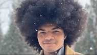 Teenager raises over N15m for kids with cancer by shaving his full afro hair, plans to get N380k per cut