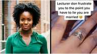 "It won't stop them": Frustrated Nigerian student wears wedding ring to stop lecturers from disturbing her