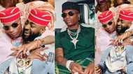 "Imagination wan wound una": Man photoshops Wizkid and Davido together at funeral, photos trend
