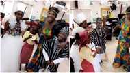 Mercy Johnson and kids dazzle in beautiful African traditional outfits for school’s cultural day, fans gush