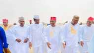 Kwankwaso da wasu manyan jiga-jigan APC sun dira filin Malam Aminu Kano
