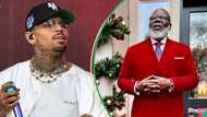 "This singer is wild": Chris Brown makes fun of TD Jakes in viral video, fans react