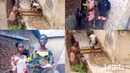 Days after pictures of family washing old mattress went viral, Legit.ng reader donates cash