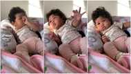 Father shouts to wake baby up for crying all morning, kid's shocked face stirs massive reactions