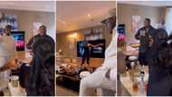 "Na Azul dem dey use do holy communion": Cubana Chiefpriest marks birthday with Davido's Pastor Tobi in London