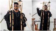 Fashion illustrator designs costume using wood: "Anything can be created out of the ordinary"