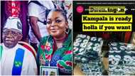 "Holla if you want": Drama as Eniola Badmus unveils ‘swearing-in’ Kampala, many react