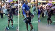 "I love her": Petite lady in tight clothes causes stir at party with her sweet waist dance, everyone stopped