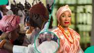 Ooni of Ife prays for Olori Ronke's daughter at wedding, raises eyebrows online