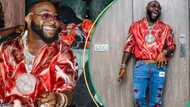 Davido's dapper style: Singer maintains his OBO status as he steps out rocking N577m Timeless diamond chain