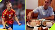 Dani Olmo: Spain's Euro 2024 hero vs France eating plantain and fufu in old video resurfaces online