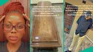 Young lady displays last message boyfriend sent her before dying hours later, breaks hearts