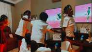 "They are such a good vibe": Children dance happily with robot on television, video goes viral on TikTok