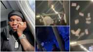 Singer Zlatan leaves fans scrambling inside water to get money he sprayed, fans react to trending video