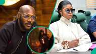 2baba's wife Natasha seen dancing to Davido's 'Funds', mannerism triggers reactions: "Is she high?"