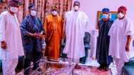 Da dumi-dumi: Tinubu da Akande sun ziyarci Buhari kan mutuwar Ibrahim Attahiru da sauransu