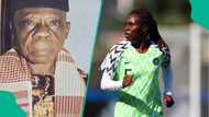 Nigerian football star loses father, pens emotional tribute after his burial