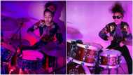 Nnadi Bushell: 11-year-old kid plays drum set like pro, makes cool beat in video, Michelle Obama praises her