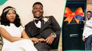 Nigerian couple who lives in the UK gets key to their own house after 3 years of relocation