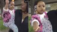 "Flows on point": Little girl still learning to talk raps superbly, video goes viral on Instagram