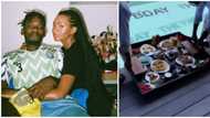 Mr Eazi treats Temi Otedola to special breakfast on her 25th birthday, shares video