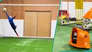 10-year-old goalkeeper trained by robot catches shots from different angles, video emerges