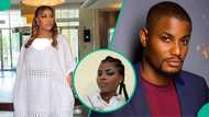Alexx Ekubo: Lady reacts as Angela Okorie burns her burial outfit to late actor's funeral