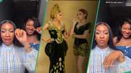May Edochie, daughter flaunts their glowing beauty in dance video, fans react: “Odiegwu don miss out”