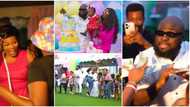 Exotic food, drinks, lavish spending as Lasisi throws star-studded 1st birthday party for daughter