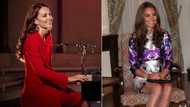 She's just like Princess Diana: Fans gush as Kate Middleton plays piano at special Christmas service