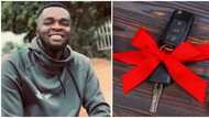 Marry her ASAP: Girlfriend stuns boyfriend, buys him brand new car, happy man shares photos in celebration