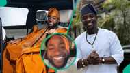 VDM's mum passionately prays for Davido during video call, sweet moment melts hearts online