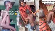 "Hunger wan kill person": Lady finds slim boy behind viral soundtrack, blesses him with N50K, video trends