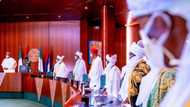 Ya zama dole mu matsantawa 'yan ta'adda, Buhari ga sarakunan gargajiya