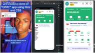 "I want to learn coding": Talented Nigerian man creates app that looks like Opay, puts N100k balance