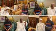 2023 Goals? Fayose Begins Consultation, Meets Former Nigerian Rulers