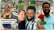 Nigerian man who marries Canadian lady celebrates 2 years marriage anniversary in moving video