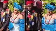 Nigerian man sprays couple onions on their wedding day in place of money