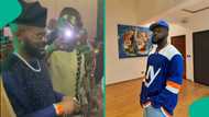 Fans blow hot as video of Falz happily spraying money at Owambe goes viral: "Because he's a Falana?"