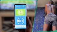 Nigerian youth sad after losing N200k he won on sports betting right after winning it, video emerges