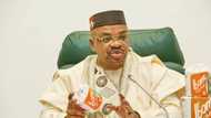 Udom Emmanuel displays tissue paper brand produced by Akwa Ibom-owned industry