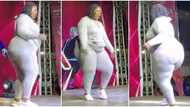 Fire dancer: Plus-size lady shows off hot dance moves on stage, leaves guests screaming in video